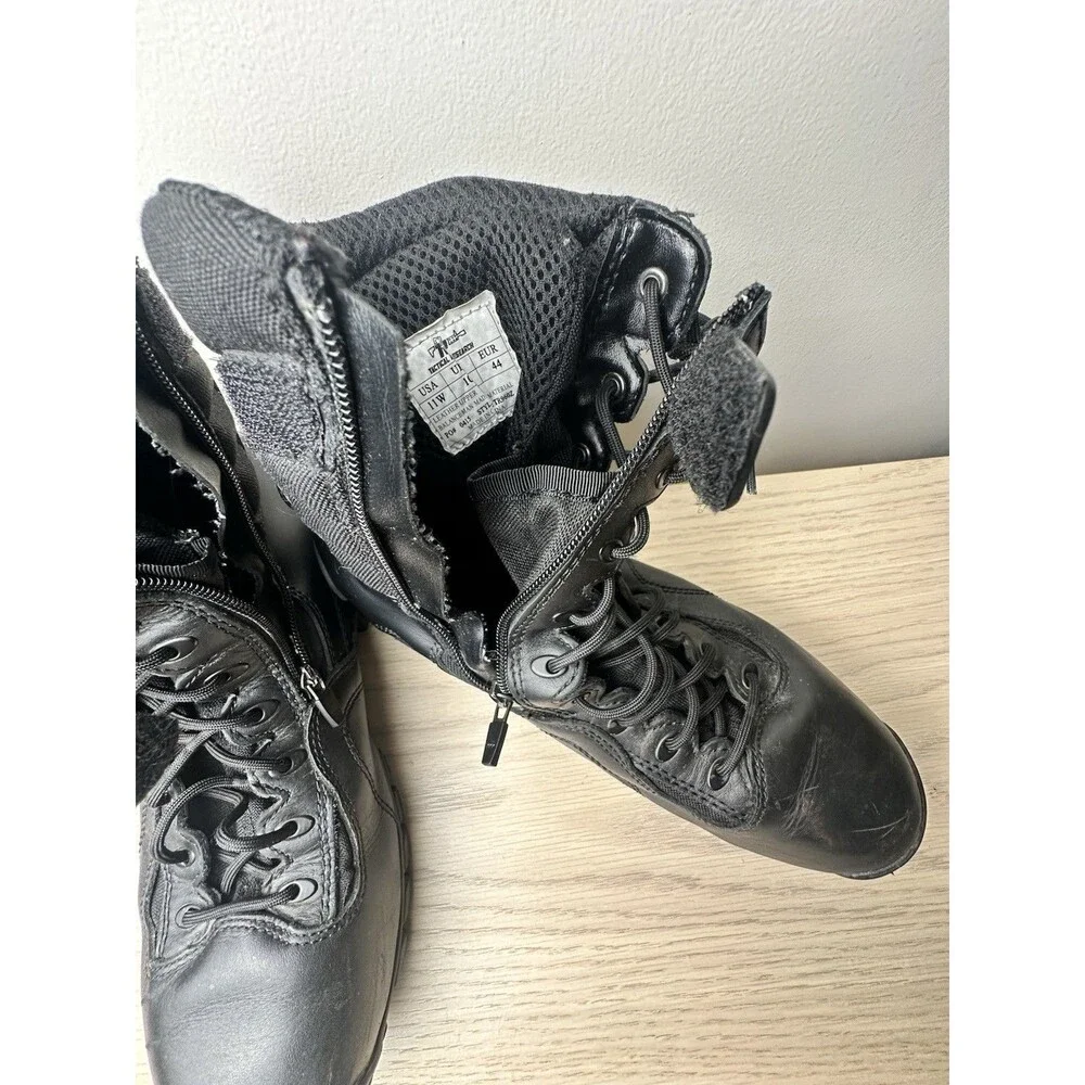 Belleville Khyber Tactical Boots TR806Z Men's Black 11 Wide Solid Side Zip